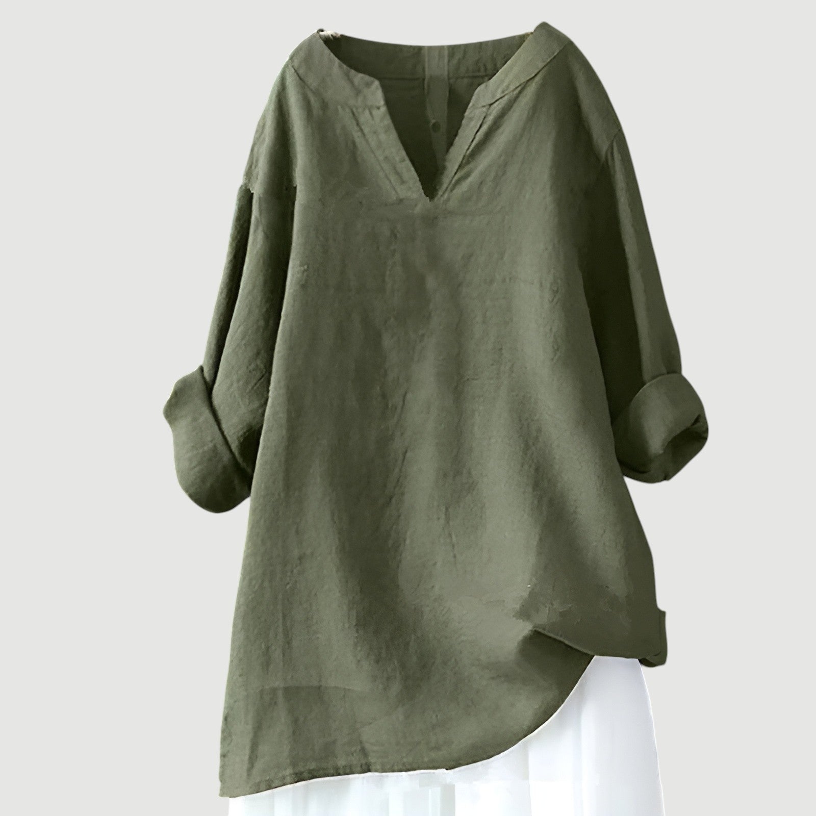 Nicole airy relaxed-fit women's top in lightweight fabric with breezy effortless silhouette