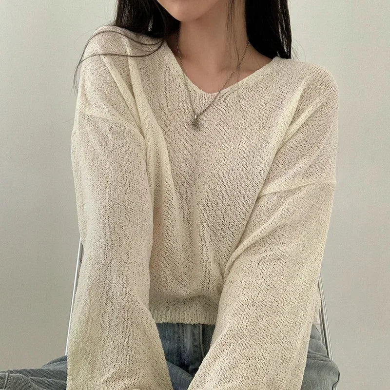 Women's elegant knit cardigan timeless layering essential with classic comfortable sophisticated design