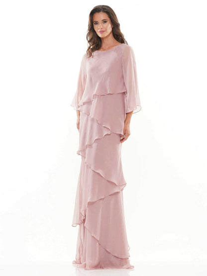 Marsoni Long Mother of the Bride Chiffon Dress 302 Sale - Wavlynn