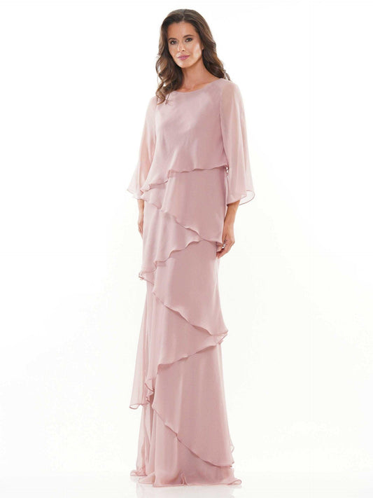 Marsoni Long Mother of the Bride Chiffon Dress 302 Sale - Wavlynn