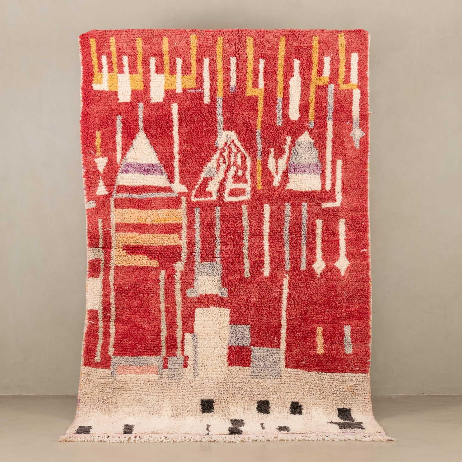 Nariman - vintage boujad rug - Wavlynn
