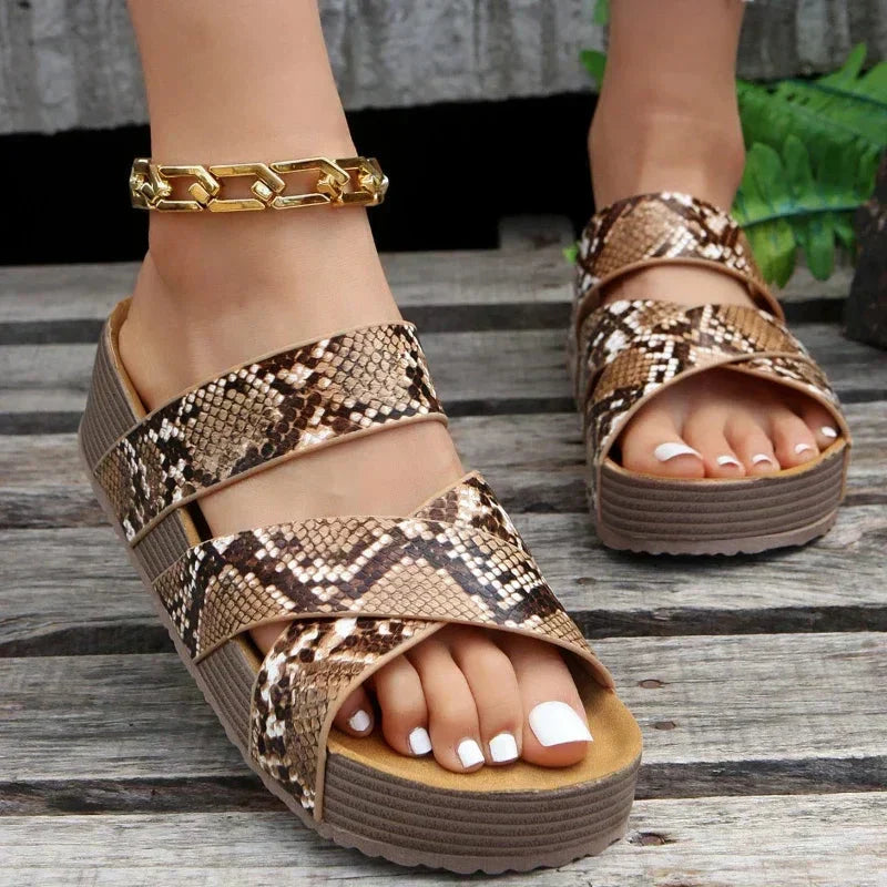 Carmen women's orthopedic cushioned sandals with contoured footbed and secure straps for all-day support