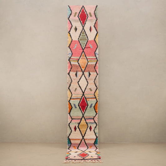 Oseye - vintage boujad rug - Wavlynn