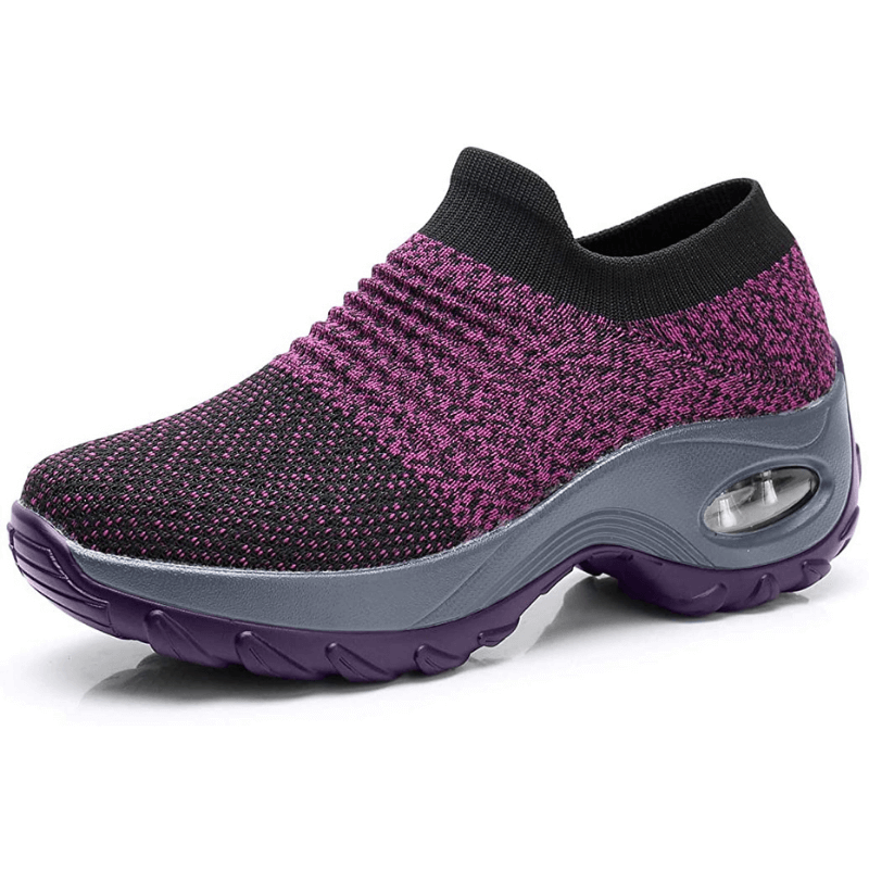 Women's Solange comfort support shoes in neutral tone with cushioned sole and ergonomic comfort design