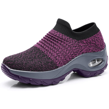 Women's Solange comfort support shoes in neutral tone with cushioned sole and ergonomic comfort design