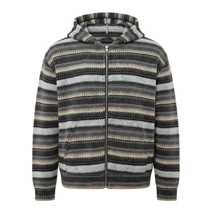 Sienna woven hooded jacket loose fit with raw visible seams and soft-washed garment-dyed finish