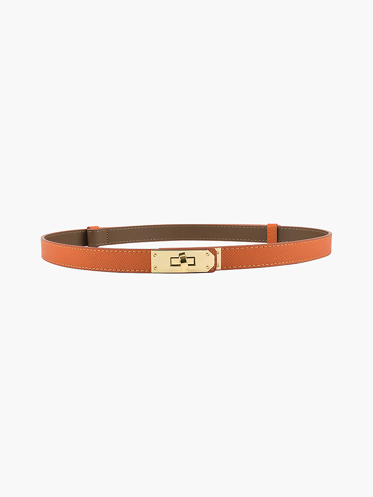 Rays slim PU belt one size adjustable 55-97cm length minimalist everyday accessory