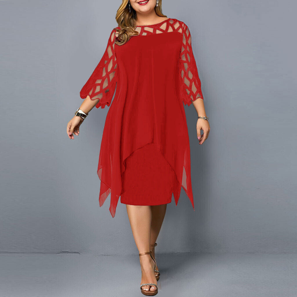 Navy chiffon cocktail dress asymmetric layered silhouette with elegant cutout details for women