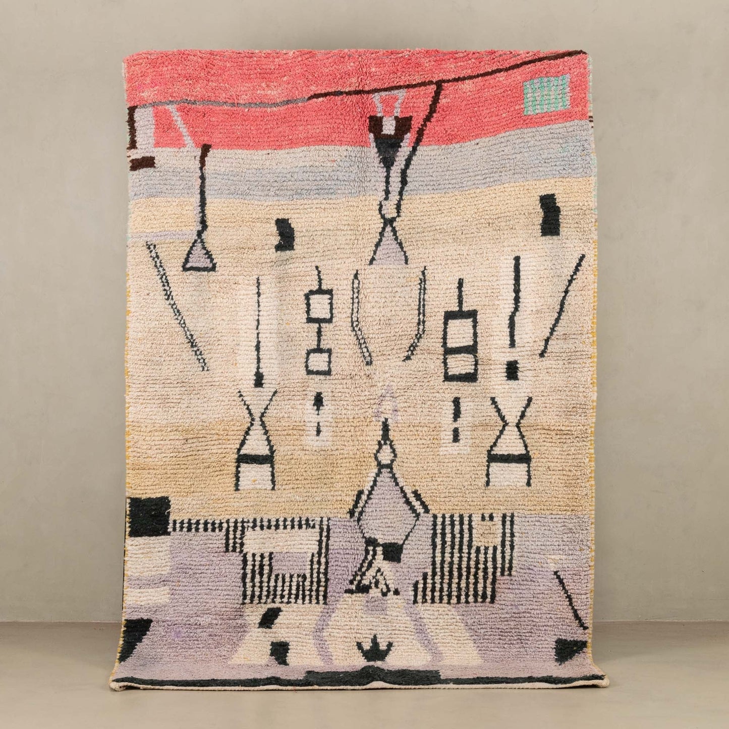 Safae - vintage boujad rug - Wavlynn