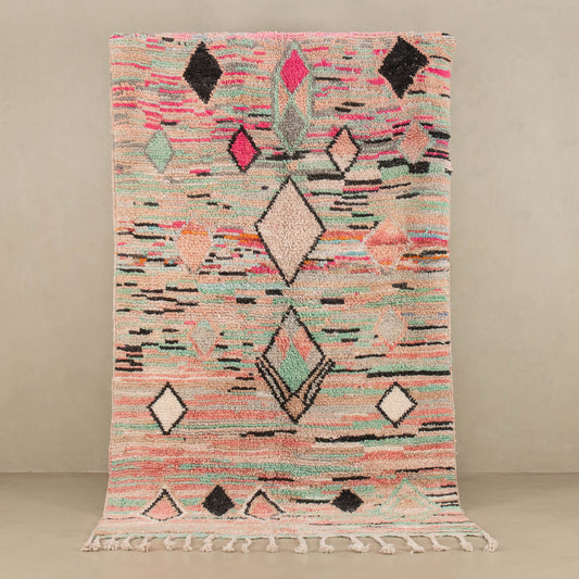 Saffana - vintage boujad rug - Wavlynn