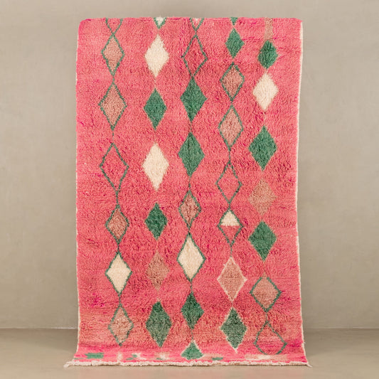 Sinouane - vintage boujad rug - Wavlynn