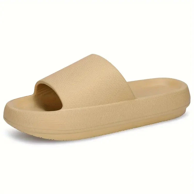 Nova Cloud Slides women's cushioned slip-on sandals with thick ergonomic sole for all-day comfort