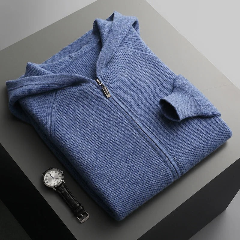 Valvero relaxed-fit hoodie in neutral tone with soft texture, casual everyday essential layering piece