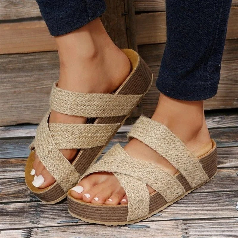 Carmen women's orthopedic cushioned sandals with contoured footbed and secure straps for all-day support
