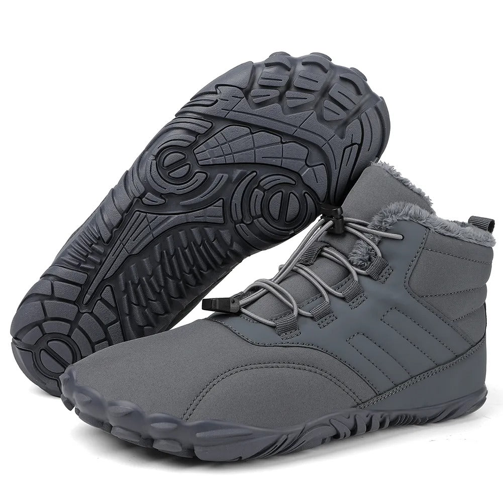 Primal high-top barefoot shoes wide toe box flexible lightweight cold-weather natural movement