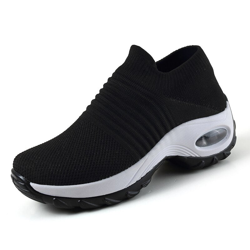 Women's Solange comfort support shoes in neutral tone with cushioned sole and ergonomic comfort design