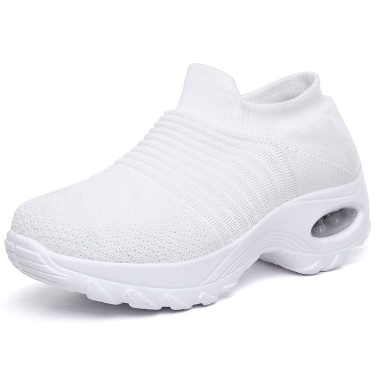 Women's Solange comfort support shoes in neutral tone with cushioned sole and ergonomic comfort design