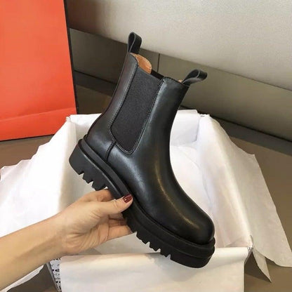 Martell Classic Boots brown leather structured silhouette with sleek design for timeless everyday elegance