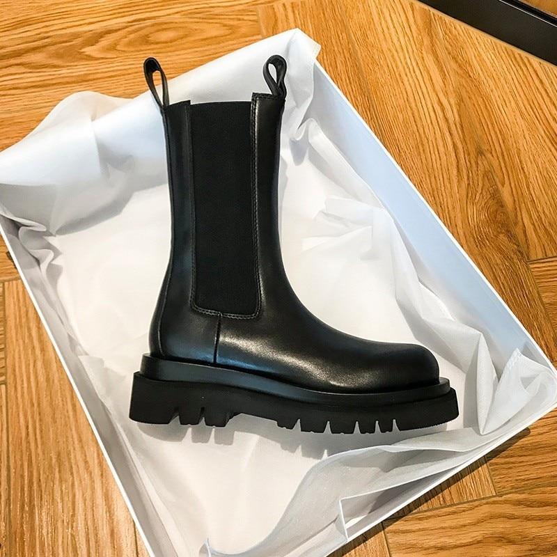 Martell Classic Boots brown leather structured silhouette with sleek design for timeless everyday elegance