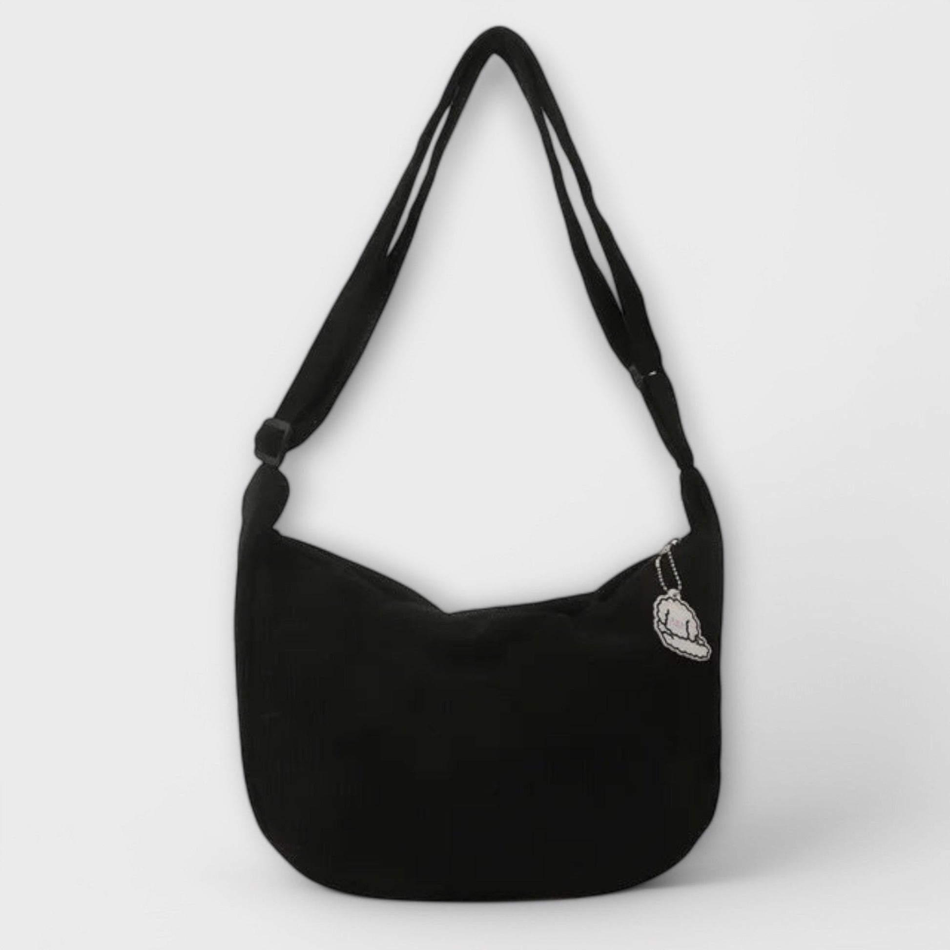 Ingrida structured shoulder bag in elegant silhouette with refined shape and adjustable strap