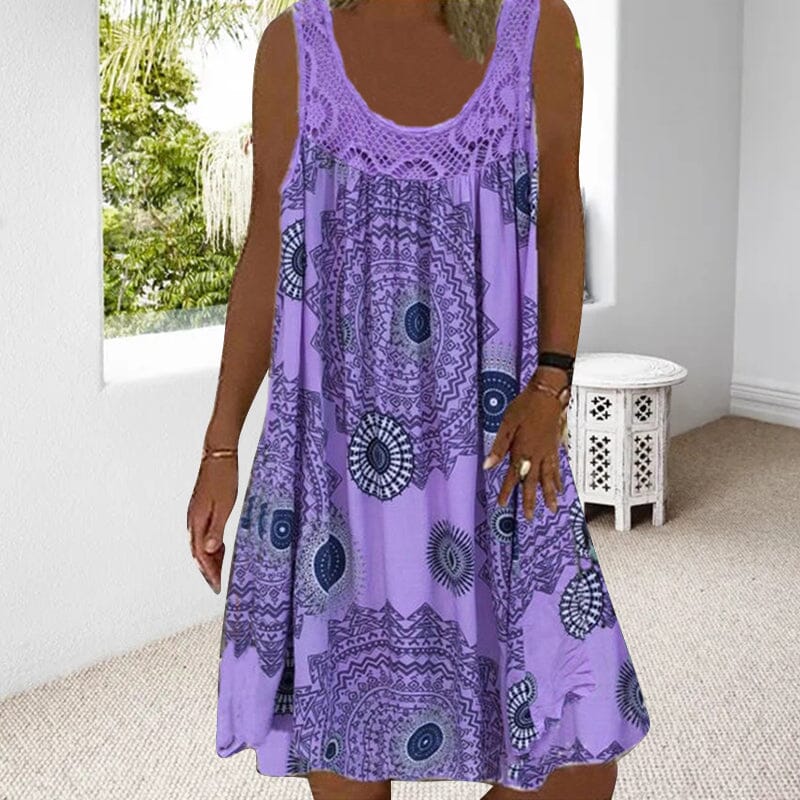 Ivy sleeveless summer dress light airy flattering cut for hot days effortless cool style