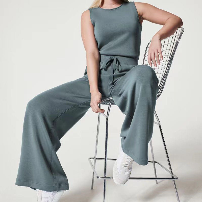 Rosalie™ limited edition women's jumpsuit sleek minimalist silhouette with luxurious elegant fit