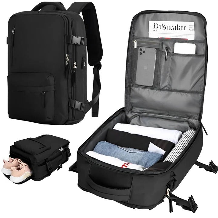 Wavlynn women's travel backpack multi-compartment premium design for commuters and travelers