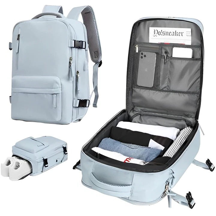Wavlynn women's travel backpack multi-compartment design for commuters and adventurers