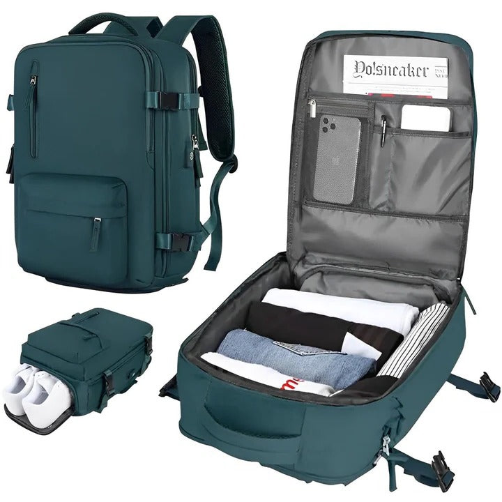 Wavlynn women's travel backpack multi-compartment premium commuter bag for travelers