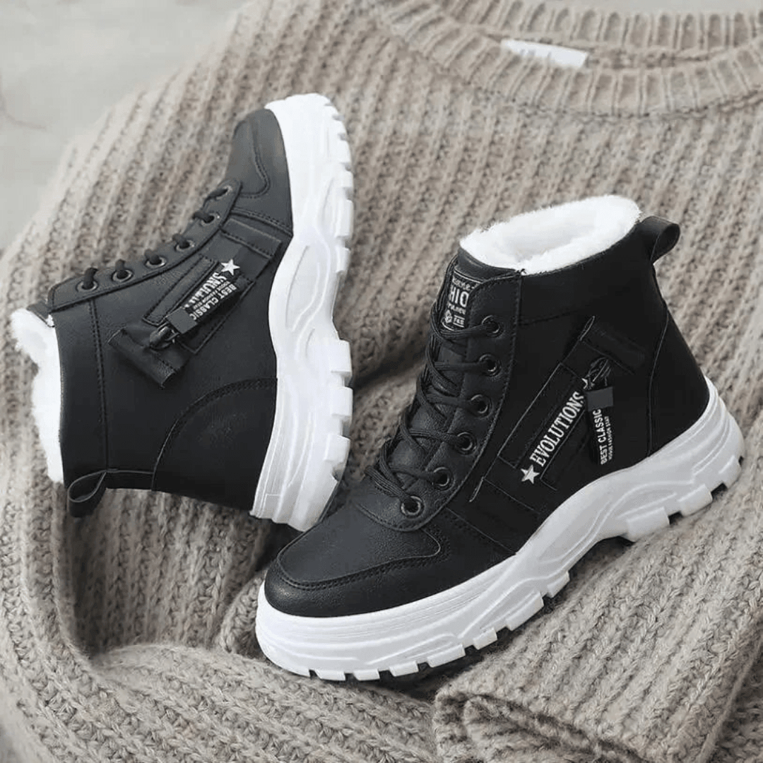 Women's Breezy winter boots, waterproof insulated design for cold weather comfort and stylish snow-ready wear