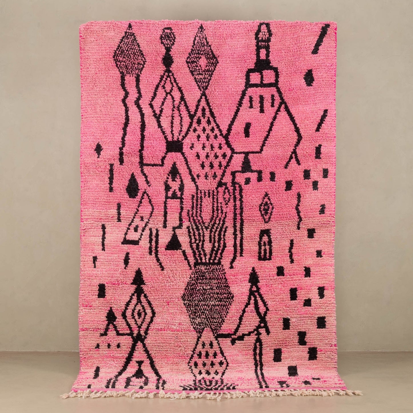 Zoubida - vintage boujad rug - Wavlynn